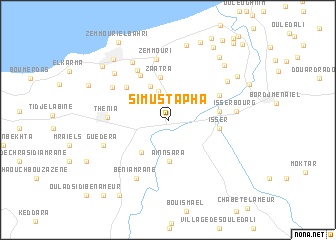 map of Si Mustapha