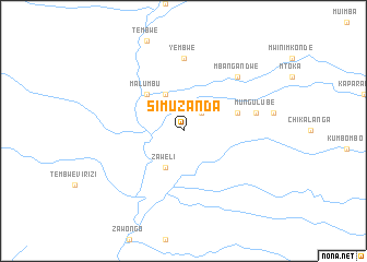 map of Simuzanda