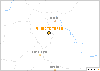 map of Simwatachela