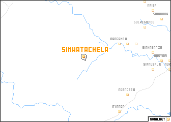 map of Simwatachela