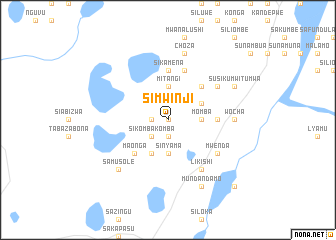 map of Simwinji