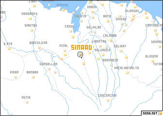 map of Sinaad