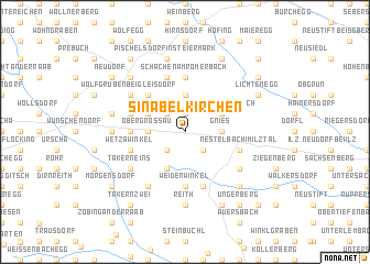 map of Sinabelkirchen