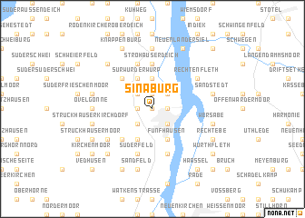 map of Sinaburg