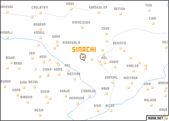 map of Sinachi