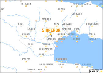 map of Sinaeada