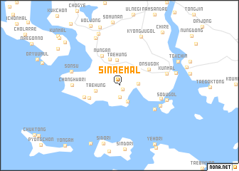 map of Sinae-mal
