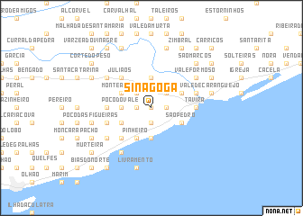 map of Sinagoga