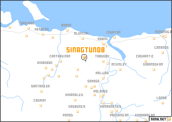 map of Sinagtunob