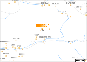 map of Sinaguri