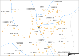 map of Sinai