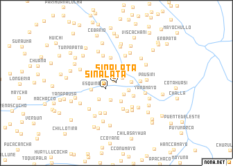 map of Sinalata