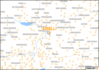 map of Sinal-li