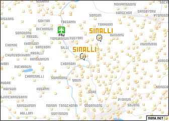 map of Sinal-li