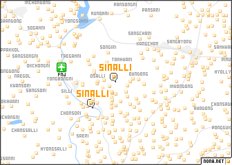 map of Sinal-li