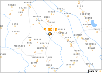 map of Sinalo