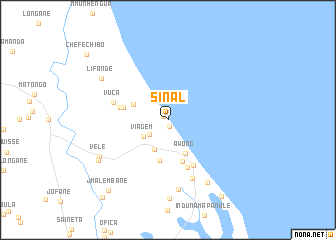 map of Sinal
