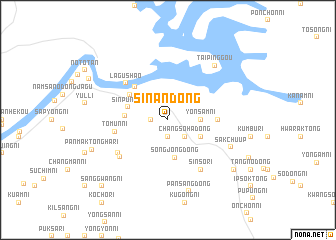 map of Sinan-dong