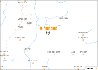 map of Sinanoag