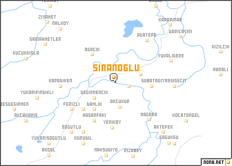 map of Sinanoğlu