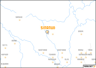 map of Sinanu 1