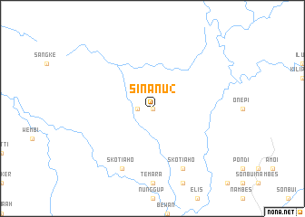 map of Sinanu 2