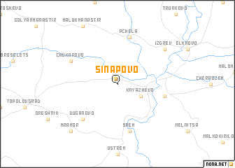 map of Sinapovo