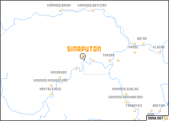 map of Sinaputon