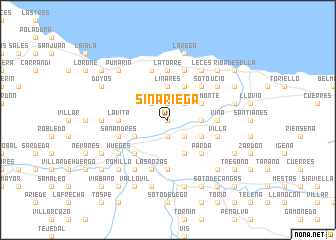 map of Sinariega