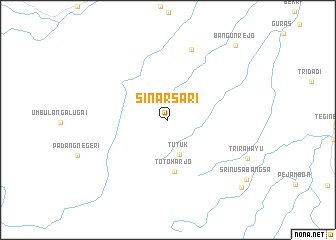 map of Sinarsari