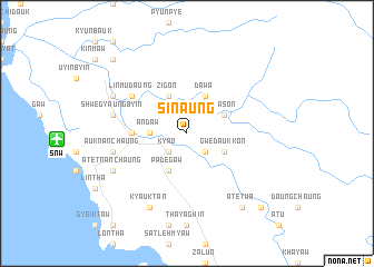 map of Sinaung