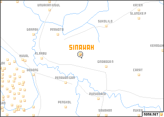 map of Sinawah