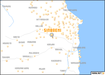 map of Sinbaemi