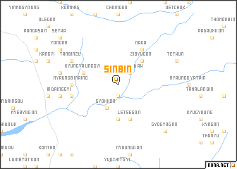 map of Sinbin