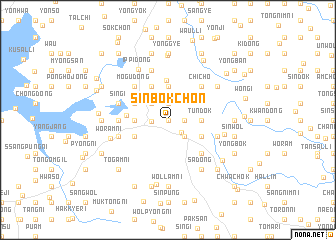 map of Sinbok-ch\