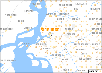 map of Sinbung-ni