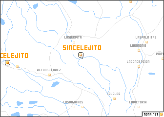 map of Sincelejito