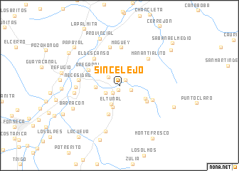 map of Sincelejo