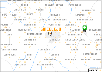 map of Sincelejo