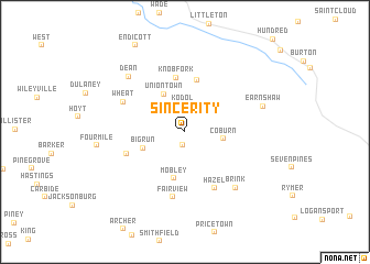 map of Sincerity