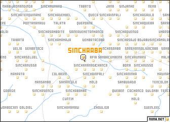 map of Sinchã Abà