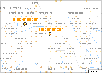 map of Sinchã Bácar