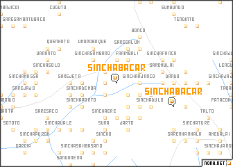 map of Sinchã Bácar