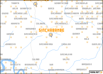 map of Sinchã Bambè
