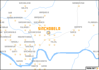 map of Sinchã Belà