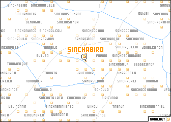 map of Sinchã Birò