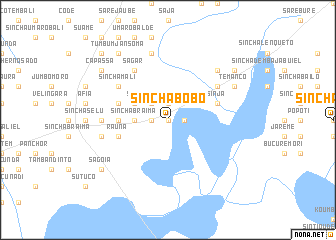 map of Sinchã Bobo