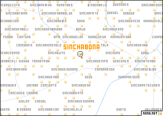 map of Sinchã Bona