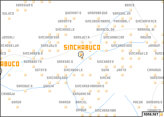 map of Sinchã Bucò