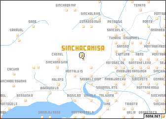 map of Sinchã Camisa
